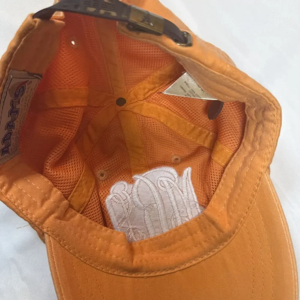 None orange monogram